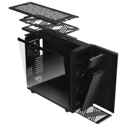 Fractal Design Define 7 XL Negro Cristal Templado Tintado Oscuro - Caja/Torre