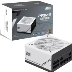 Fuente/PSU Asus Prime AP-850G 80 Plus Gold 850W ATX 3.1 PCIE 5.1 Modular Blanco