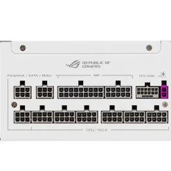 Fuente/PSU Asus ROG Strix 1000P 80 Plus Platinum 1000W ATX 3.1 PCIE 5.1 Modular Blanco