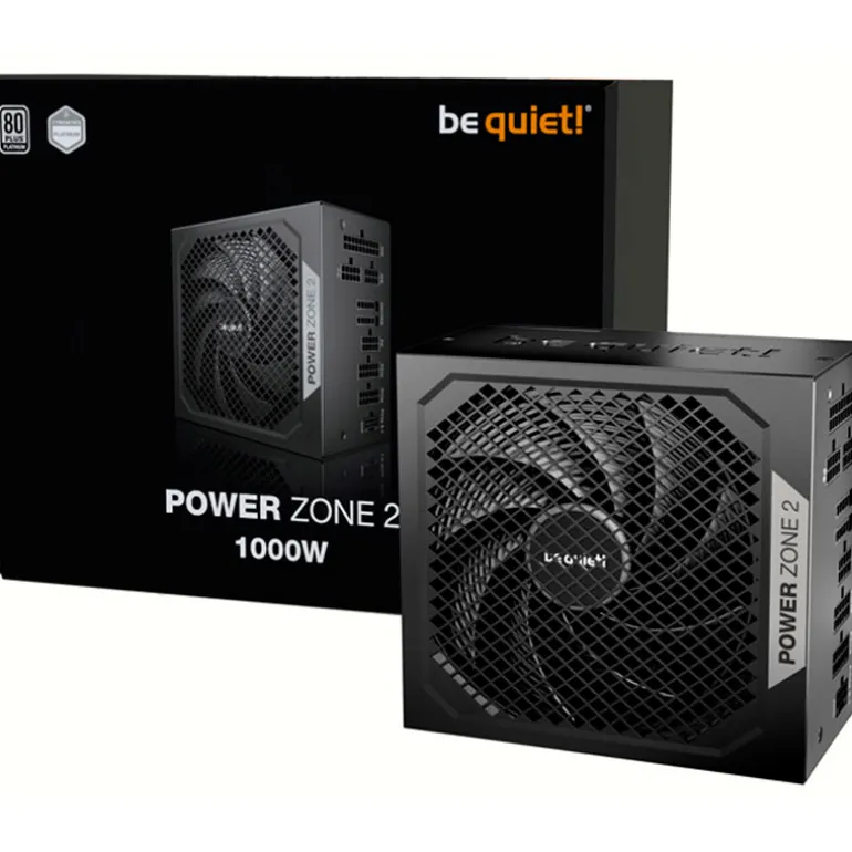 Fuente/PSU be quiet! Power Zone 2 80 Plus Platinum 1000W ATX 3.1 PCIE 5.1 Modular