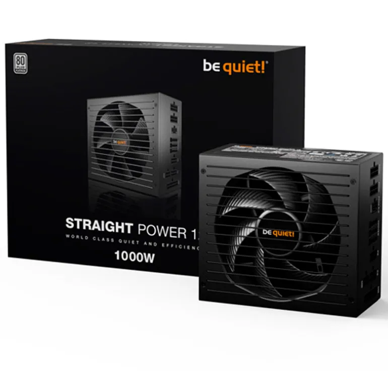 Fuente/PSU be quiet! Straight Power 12 80 Plus Platinum 1000W ATX 3.0 PCIE 5.0 Modular