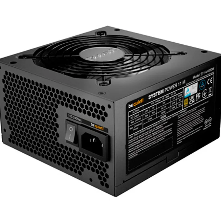 Fuente/PSU be quiet! System Power 11 M 80 Plus Gold 650W ATX 3.1 PCIE 5.1 Modular Bulk