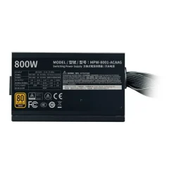 Fuente/PSU Cooler Master G Gold 80 Plus Gold 800W Bulk