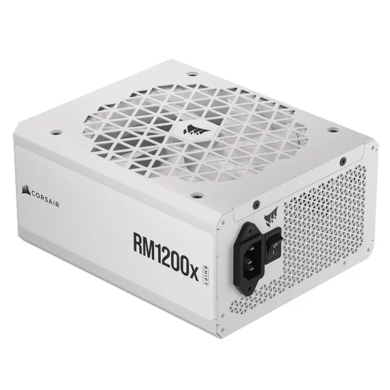 Fuente/PSU Corsair RM1200X Shift White 80 Plus Gold 1200W ATX 3.0 PCIE 5.0 Modular