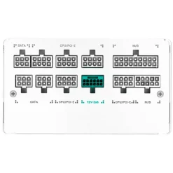 Fuente/PSU DeepCool PN850M 80 Plus Gold 850W ATX 3.0 PCIE 5.0 Modular Blanco