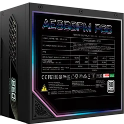 Fuente/PSU Gigabyte AORUS Elite P850W 80 Plus Platinum 850W ATX 3.1 PCIE 5.0 Modular