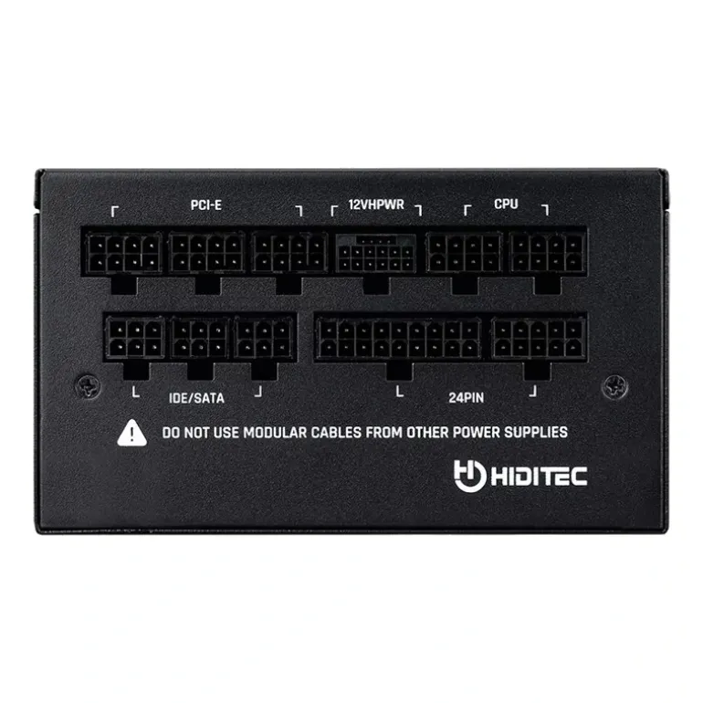 Fuente/PSU Hiditec GDX750 V2 80 Plus Gold 750W ATX 3.0 PCIE 5.0 Modular