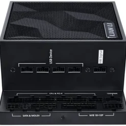 Fuente/PSU Lian Li Edge EDGE1000 80 Plus Platinum 1000W ATX 3.0 PCIE 5.0 Modular Negro