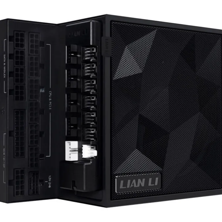 Fuente/PSU Lian Li Edge EG1000G 80 Plus Gold 1000W ATX 3.1 PCIE 5.1 Modular Negro