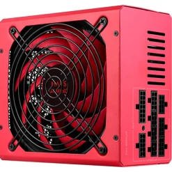 Fuente/PSU Mars Gaming MPVU750M 80 Plus Silver 750W AI-RPM Modular Rojo
