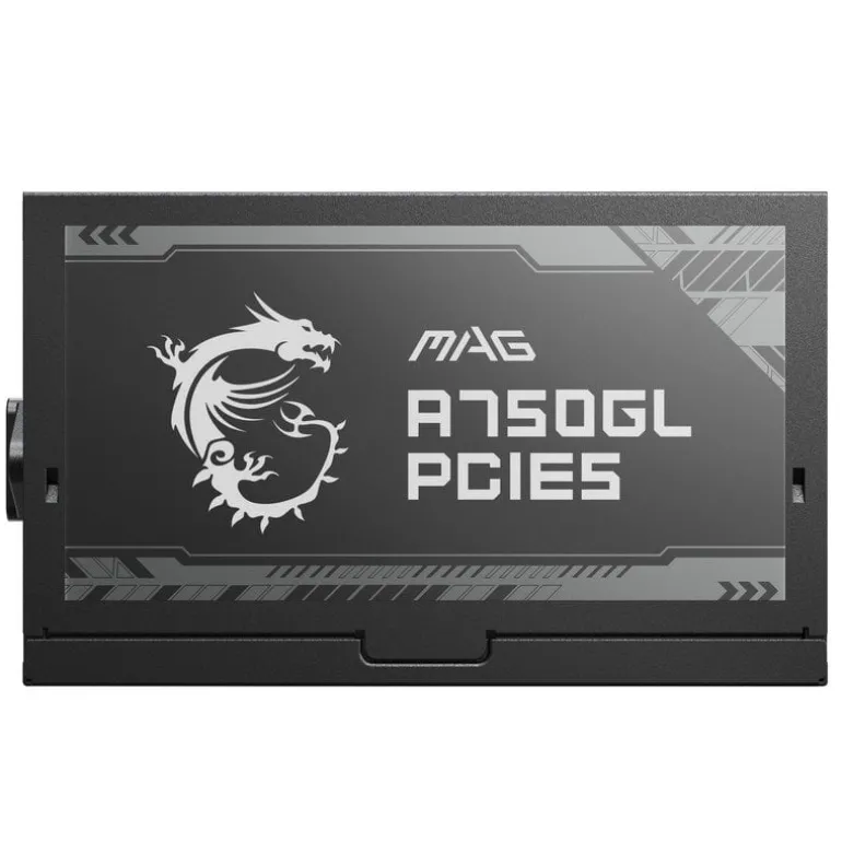 Fuente/PSU MSI MAG A750GL 80 Plus Gold 750W ATX 3.0 PCIE 5.0 Modular