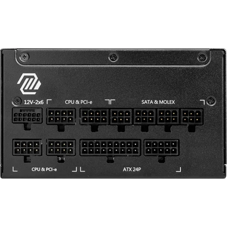 Fuente/PSU MSI MAG A1250GL 80 Plus Gold 1250W ATX 3.1 PCIE 5.1 Modular