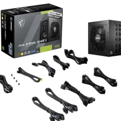 Fuente/PSU MSI MAG A750GL PCIE5 II 80 Plus Gold 750W ATX 3.1 PCIE 5.1 Modular