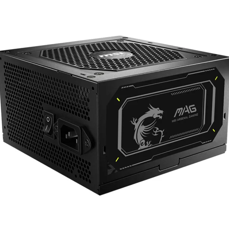Fuente/PSU MSI MAG A850GL PCIE5 II 80 Plus Gold 850W ATX 3.0 PCIE 5.0 Modular Negro
