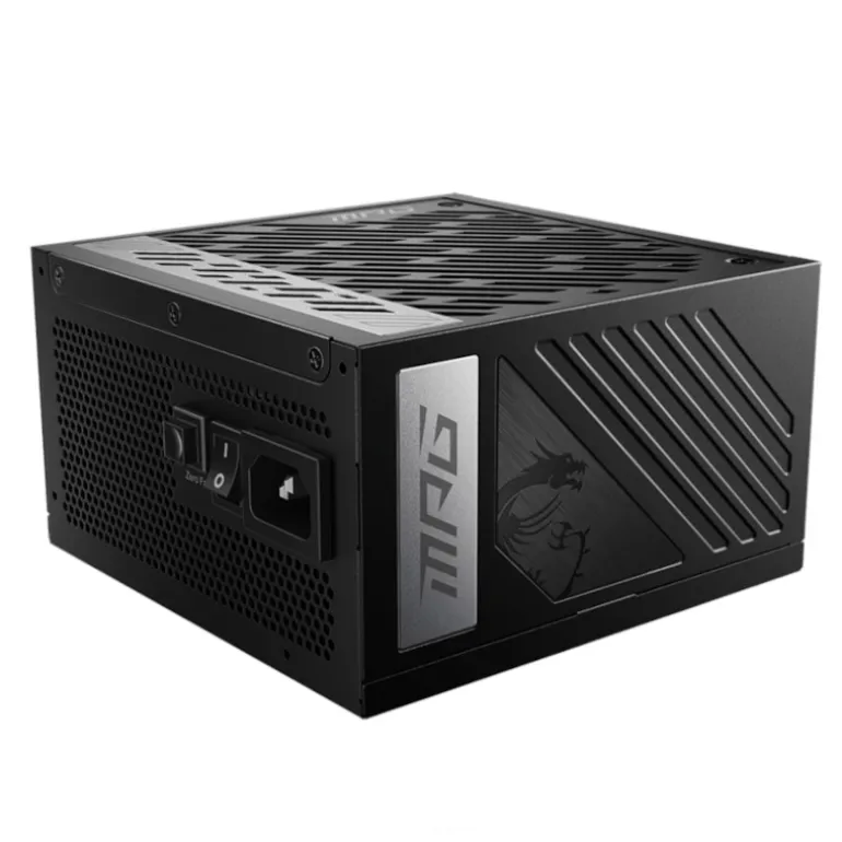 Fuente/PSU MSI MPG A850G 80 Plus Gold 850W ATX 3.0 PCIE 5.0 Modular