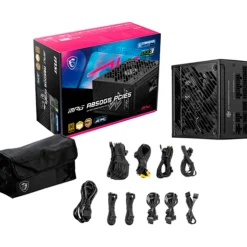 Fuente/PSU MSI MPG A850GS PCIE5 80 Plus Gold 850W ATX 3.1 PCIE 5.1 Modular