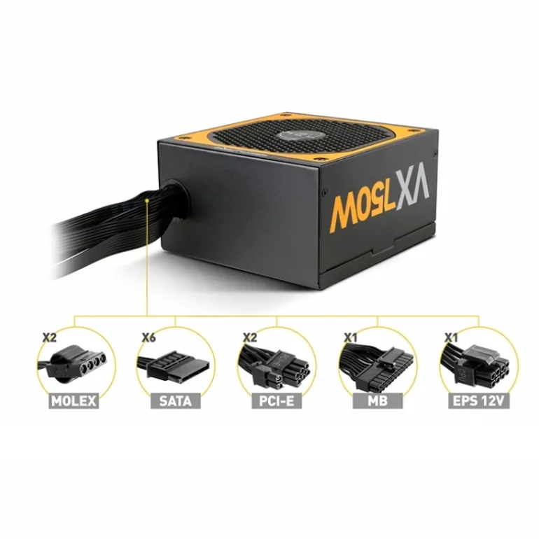 Fuente/PSU NOX Urano VX 80 Plus Bronze 750W