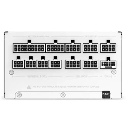 Fuente/PSU NZXT C1200 80 Plus Gold 1200W ATX 3.1 PCIE 5.0 Modular Blanco