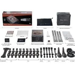 Fuente/PSU Seasonic Prime TX-1600 Noctua Edition 80 Plus Titanium 1600W ATX 3.1 PCIE 5.1 Modular