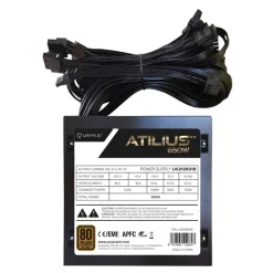 Fuente/PSU Unyka Atilius 2.0 80 Plus Bronze 650W Bulk