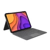 Funda Logitech Folio Touch Para iPad Air Con Teclado Retroiluminado Gris