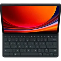 Funda Tablet Samsung Galaxy Tab S9 Plus Book Cover Keyboard Slim Negro