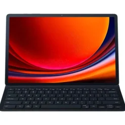 Funda Tablet Samsung Galaxy Tab S9 Plus Book Cover Keyboard Slim Negro