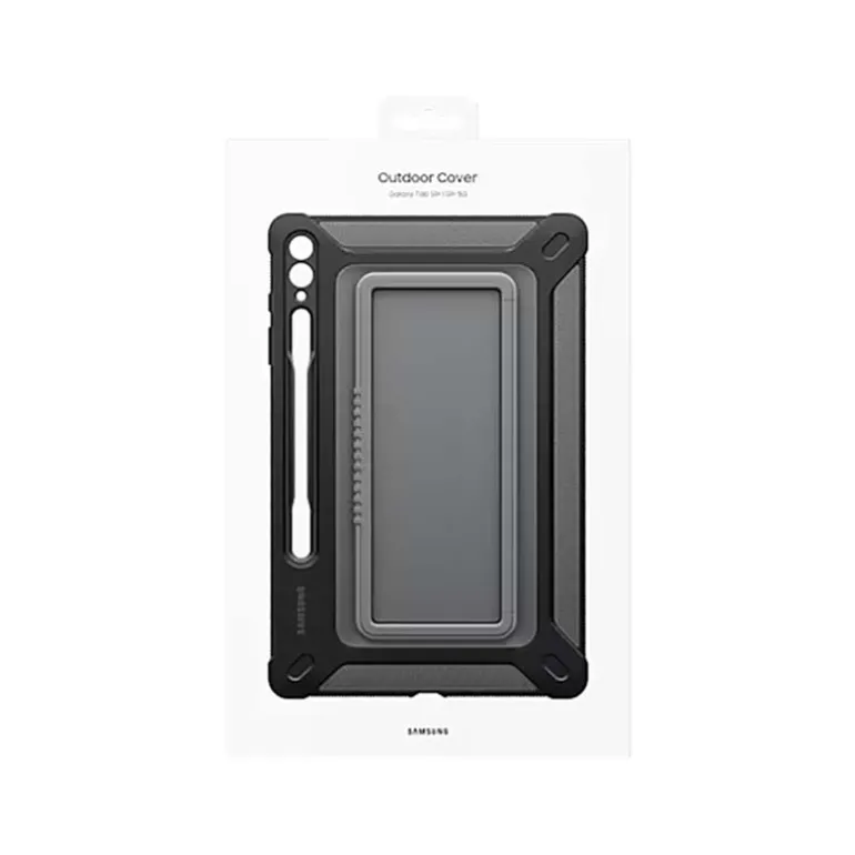 Funda Tablet Samsung Galaxy Tab S9 Plus Outdoor Cover Titanio