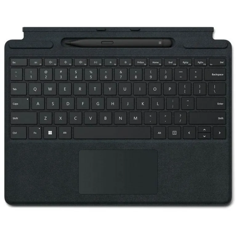 Funda Teclado Microsoft Surface Pro Signature Negro + Surface Slim Pen 2