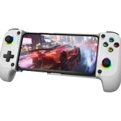 Gamepad Mars Gaming MGPX Bluetooth 2 En 1 RGB Neon Blanco