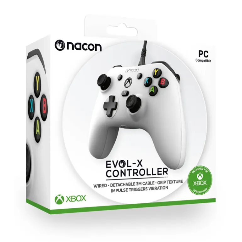 Gamepad Nacon EVOL-X Xbox Blanco