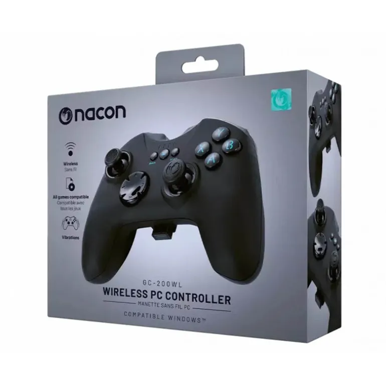 Gamepad Nacon GC-200WL PC Negro
