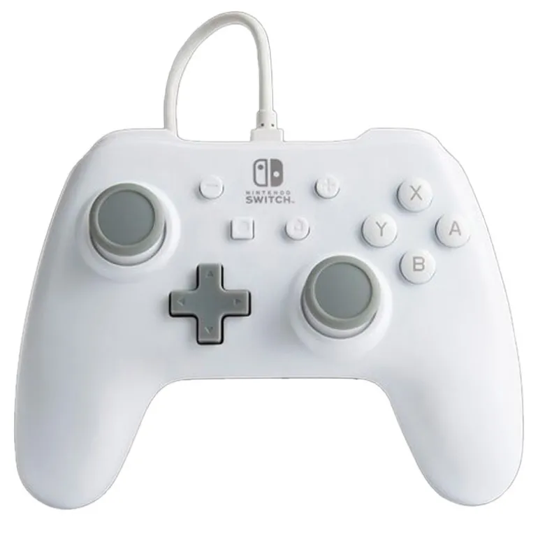 Gamepad PowerA Blanco Wired Para Nintendo Switch
