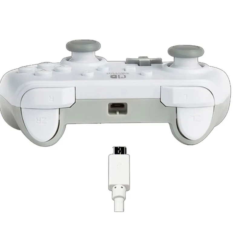 Gamepad PowerA Blanco Wired Para Nintendo Switch