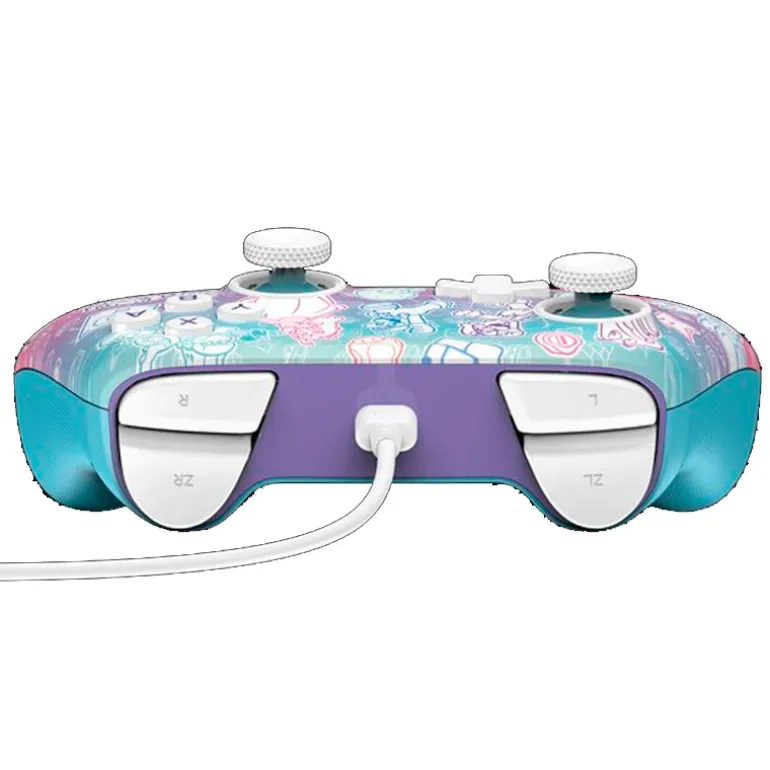 Gamepad PowerA Mushroom Kingdom Avanzado Wired Para Nintendo Switch 2