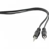 Gembird CCA-404 Jack 3.5 Macho/Macho 1,2m Negro - Cable Audio