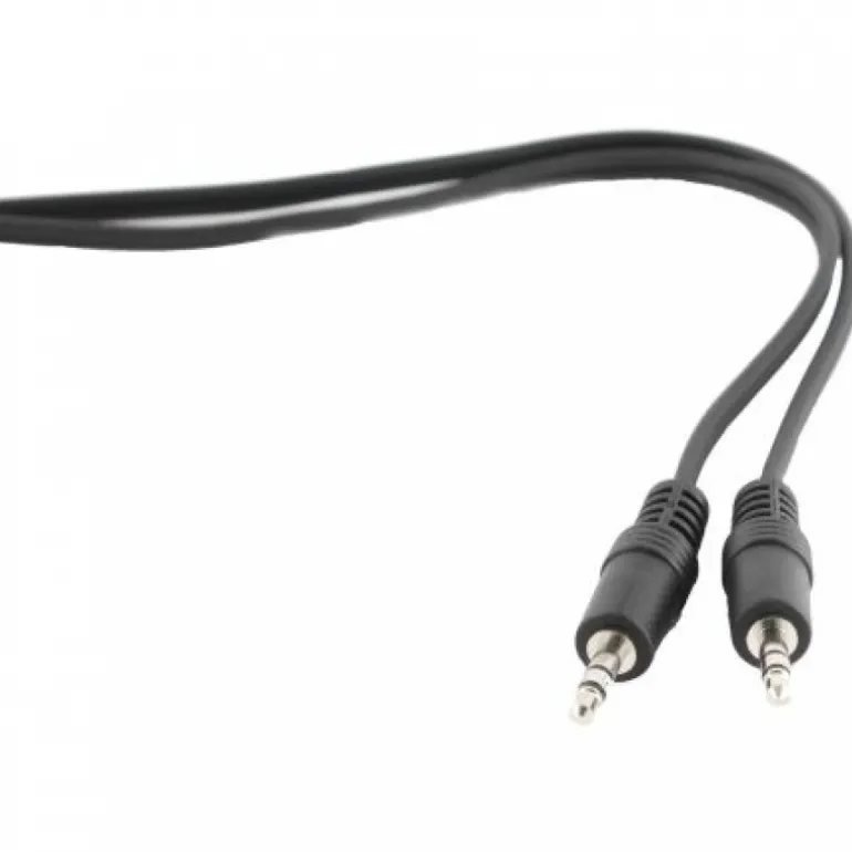 Gembird CCA-404 Jack 3.5 Macho/Macho 1,2m Negro - Cable Audio