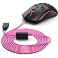 Glorious PC Gaming Race Ascended V2 Majin Pink - Cable Ratón