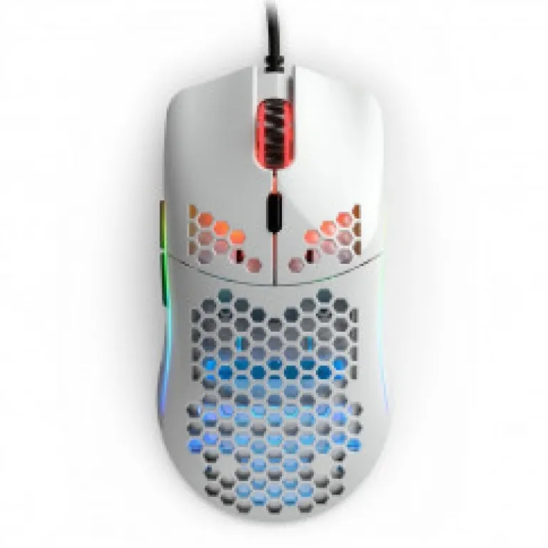 Glorious PC Gaming Race Model O Gaming 12000 Dpi Blanco Glossy - Ratón