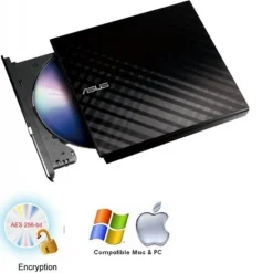 Grabadora Asus SDRW-08D2S-U Black