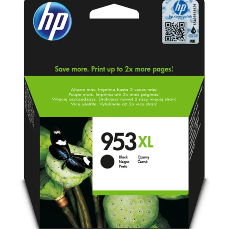 HP Nº 953XL Negro 42,5 ml - Cartucho Tinta