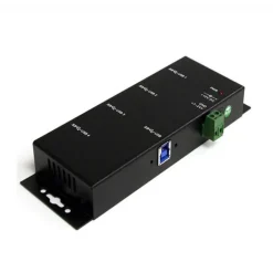HUB Concentrador Profesional USB 3.0 - 4 Puertos - Soporte de Montaje