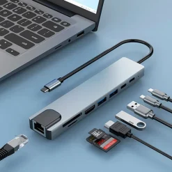 Hub Coolbox miniDOCK C81 USB-C 7 En 1