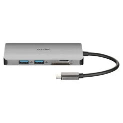 Hub D-Link DUB-M810 USB-C 3xUSB 3.0 1xThunderbolt 1xHDMI 1xRJ45