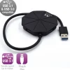Hub Ewent USB 3.2 a USB A 4 Puertos