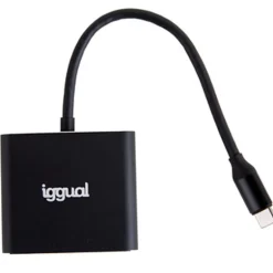 Hub iggual Tipo C 3 En 1 HDMI USB3.0 PD100W