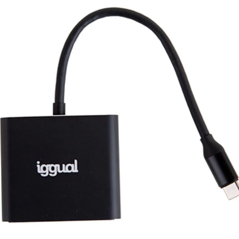 Hub iggual Tipo C 3 En 1 HDMI USB3.0 PD100W