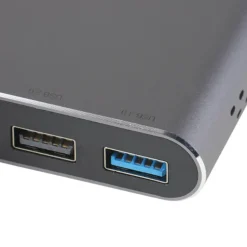 Hub iggual Tipo C 8 En 1 2xHDMI 2xUSB 2xSD RJ45 PD100W