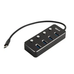 hub Iggual Tipo C x4 Puertos USB 3.0