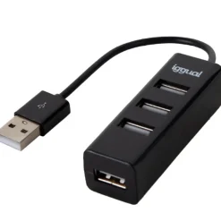 Hub iggual USB 2.0 x 4 Puertos HUB-A-4p
